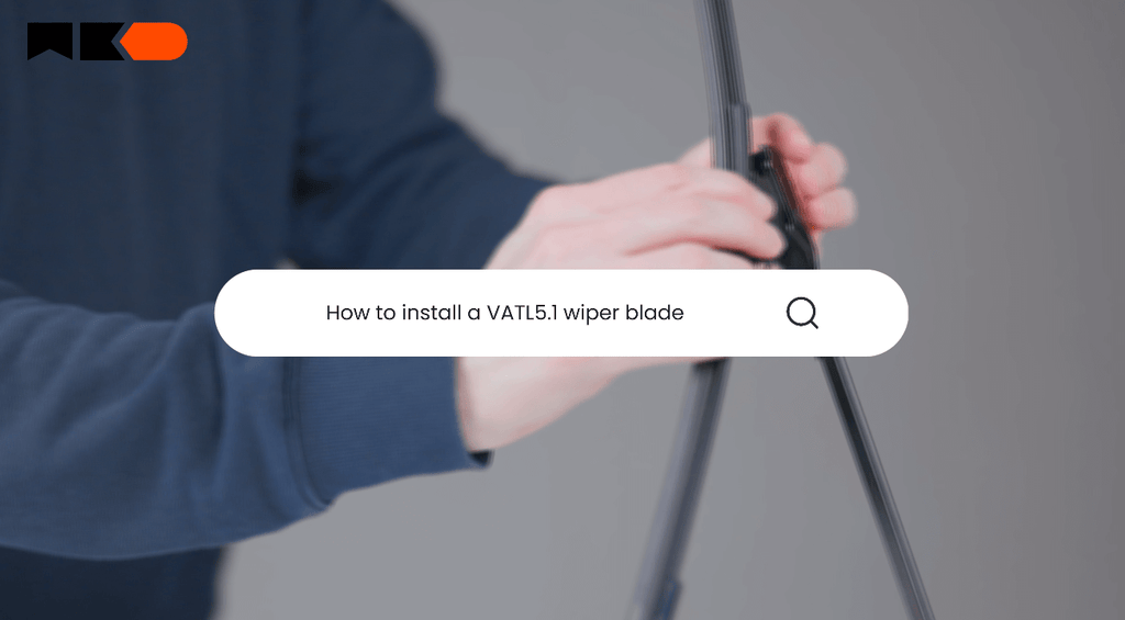 How to install a VATL5.1 wiper blade