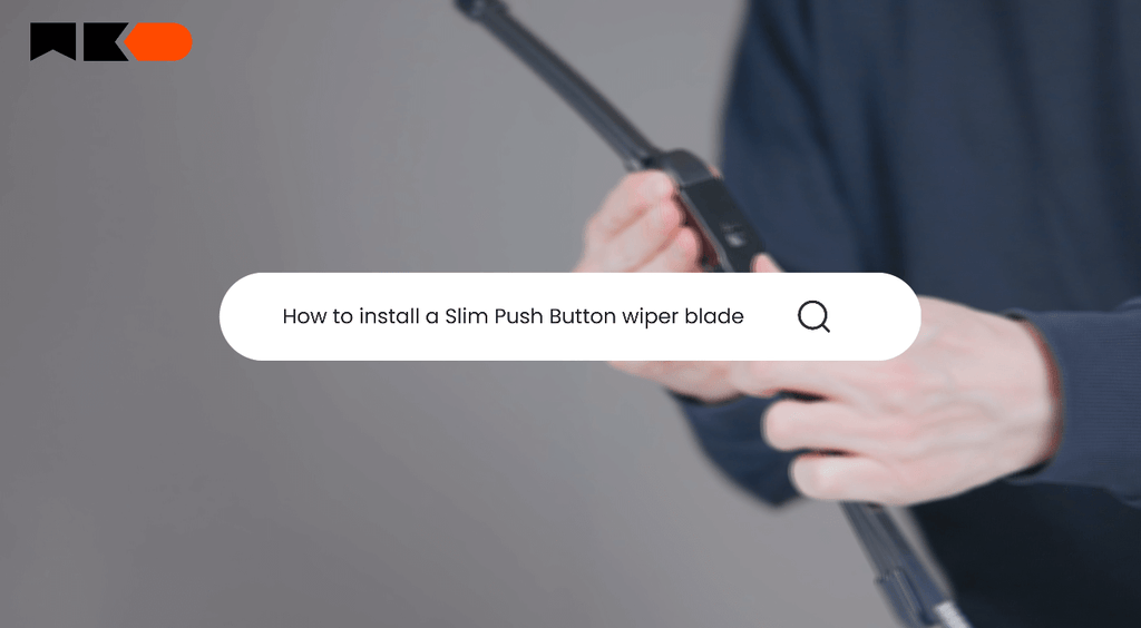 How to install a Slim Push Button wiper blade thumbnail
